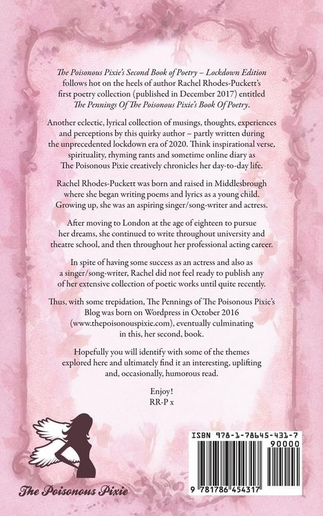 Produktbild: The Poisonous Pixie's Second Book of Poetry - Lockdown Edition