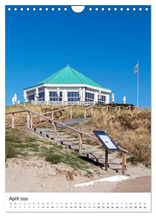 Produktbild: Norderney Inselportrait (Wandkalender 2026 DIN A4 hoch), CALVENDO Monatskalender