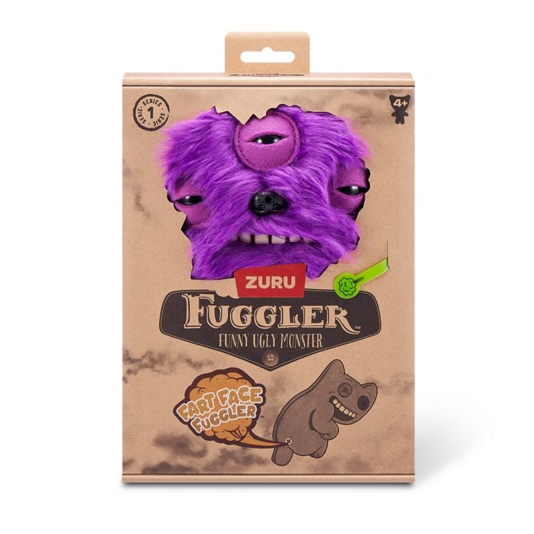 レア！ZURU Fuggler Monster フォックス fart face ZURU Fuggler - Fart Face Serie 1, Kuscheltier sortierter