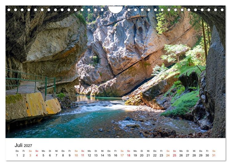 Produktbild: Deutschland - zwischen Bergen und Meeren (Wandkalender 2027 DIN A4 quer), CALVENDO Monatskalender