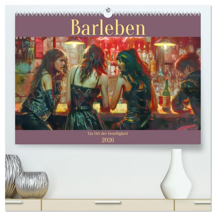 Produktbild: Barleben - Ein Ort der Geselligkeit (hochwertiger Premium Wandkalender 2026 DIN A2 quer), Kunstdruck in Hochglanz