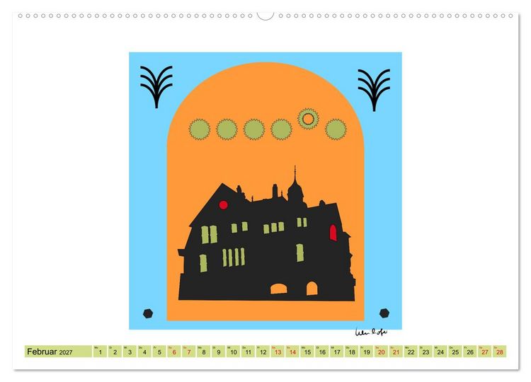 Produktbild: DudoDigital (Wandkalender 2027 DIN A2 quer), CALVENDO Monatskalender