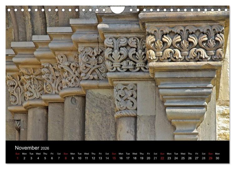 Produktbild: Monuments of Germany 2026 (Wall Calendar 2026 DIN A4 landscape), CALVENDO 12 Month Wall Calendar
