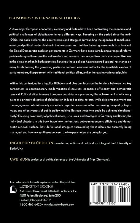 Produktbild: Economic Efficiency, Democratic Empowerment