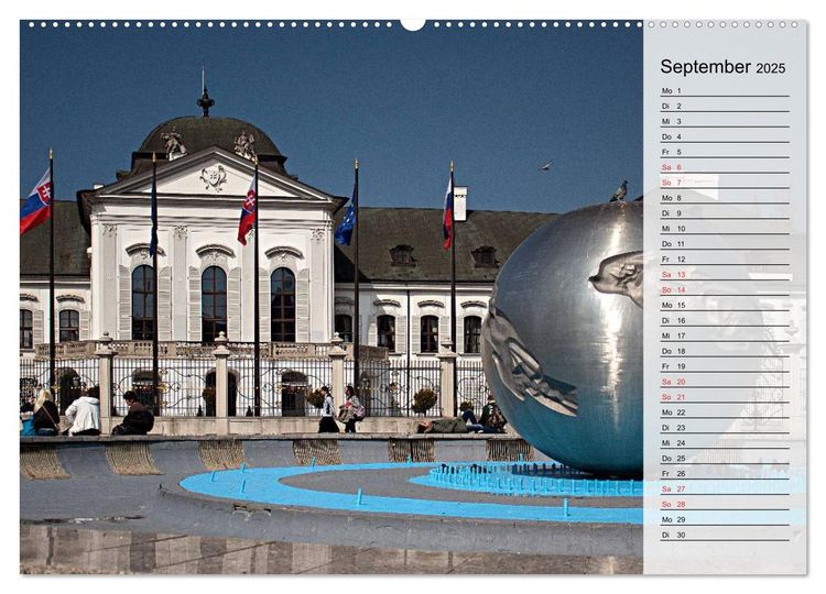 Produktbild: Slowakei (hochwertiger Premium Wandkalender 2025 DIN A2 quer), Kunstdruck in Hochglanz