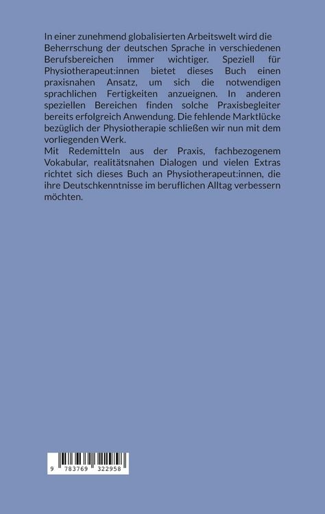 Produktbild: Kommunikation in der Physiotherapie