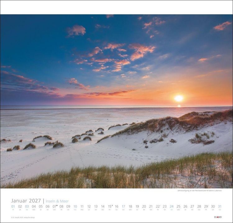 Produktbild: Inseln und Meer Edition Kalender 2027