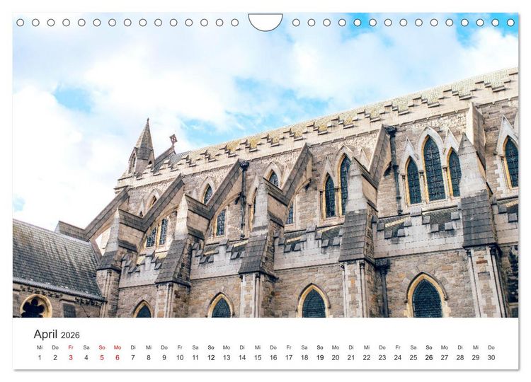 Produktbild: Dublin - Irlands beeindruckende Hauptstadt. (Wandkalender 2026 DIN A4 quer), CALVENDO Monatskalender