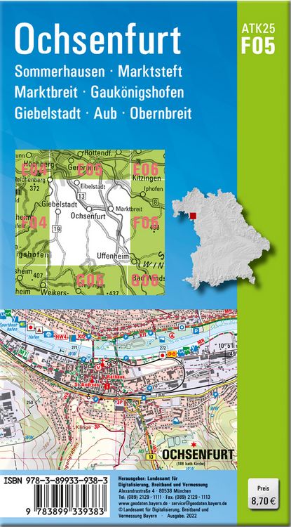 Produktbild: Ochsenfurt 1 : 25 000