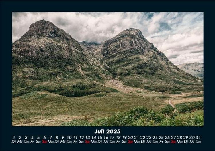 Produktbild: Bergige Welten 2025 Fotokalender DIN A5