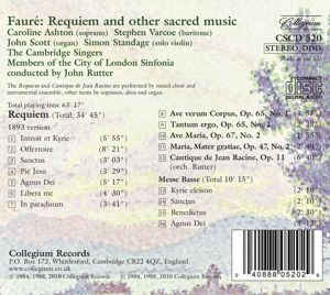 Produktbild: Ashton, C: Requiem op. 48 / CD