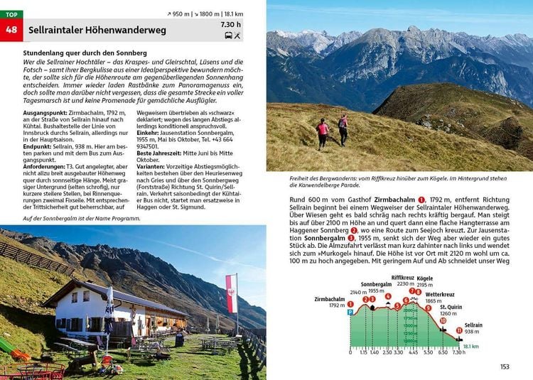 Produktbild: ROTHER Wanderf&uuml;hrer Rund um Innsbruck. 54 Touren im Karwendel, in den Tuxer Alpen und im Sellrain