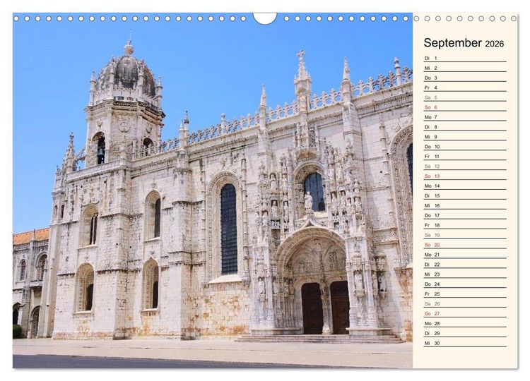 Produktbild: Portugal (Wandkalender 2026 DIN A3 quer), CALVENDO Monatskalender