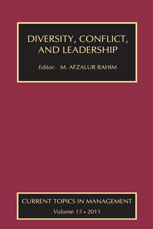 Produktbild: Diversity, Conflict, and Leadership