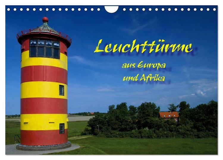 Produktbild: Leuchtt&uuml;rme (Wandkalender 2026 DIN A4 quer), CALVENDO Monatskalender