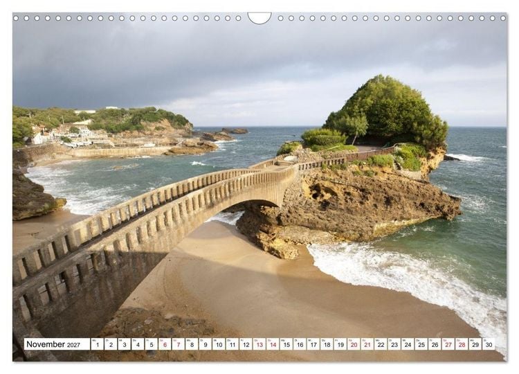 Produktbild: Momente einer Reise - Franz&ouml;sische Atlantikk&uuml;ste (Wandkalender 2027 DIN A3 quer), CALVENDO Monatskalender