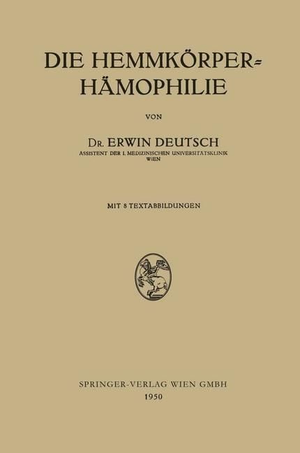 Produktbild: Die Hemmk&ouml;rper-H&auml;mophilie