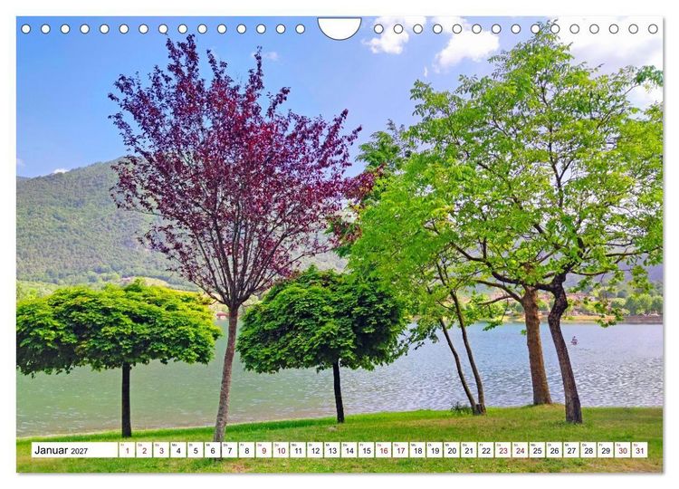 Produktbild: Der Idrosee in der Lombardei (Wandkalender 2027 DIN A4 quer), CALVENDO Monatskalender