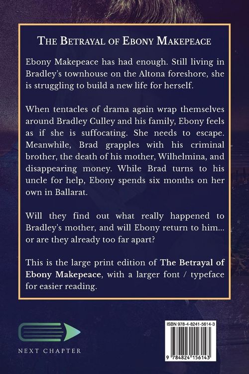 Produktbild: The Betrayal of Ebony Makepeace