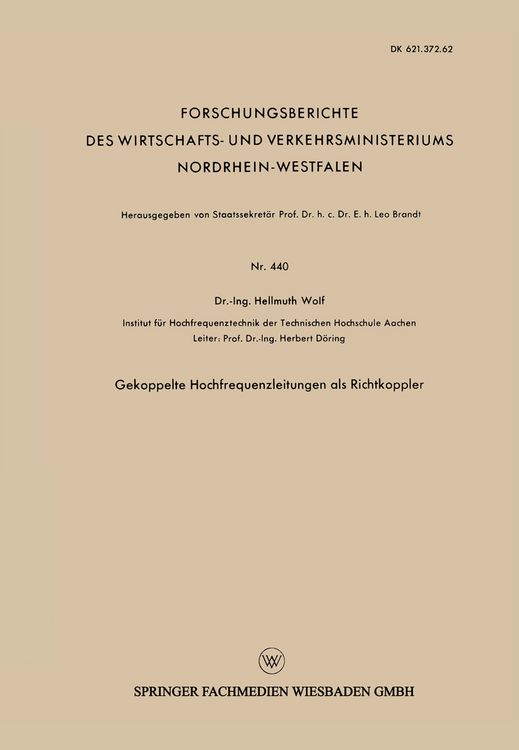 Produktbild: Gekoppelte Hochfrequenzleitungen als Richtkoppler