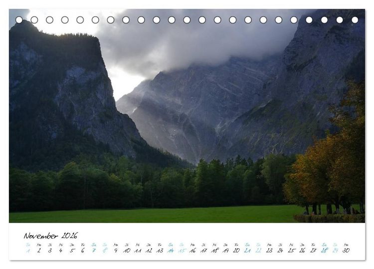 Produktbild: Traumhafter K&ouml;nigssee (Tischkalender 2026 DIN A5 quer), CALVENDO Monatskalender