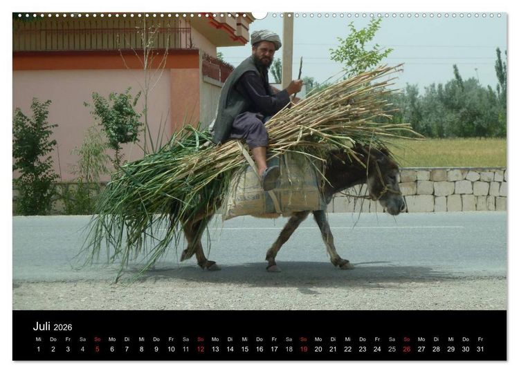 Produktbild: Afghanistan (Wandkalender 2026 DIN A2 quer), CALVENDO Monatskalender
