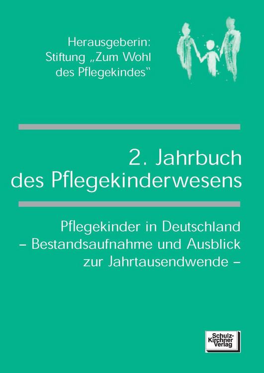 Produktbild: Jahrbuch des Pflegekinderwesens (2.)