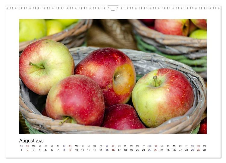Produktbild: Wochenmarkt - Genussvoll Einkaufen (Wandkalender 2026 DIN A3 quer), CALVENDO Monatskalender
