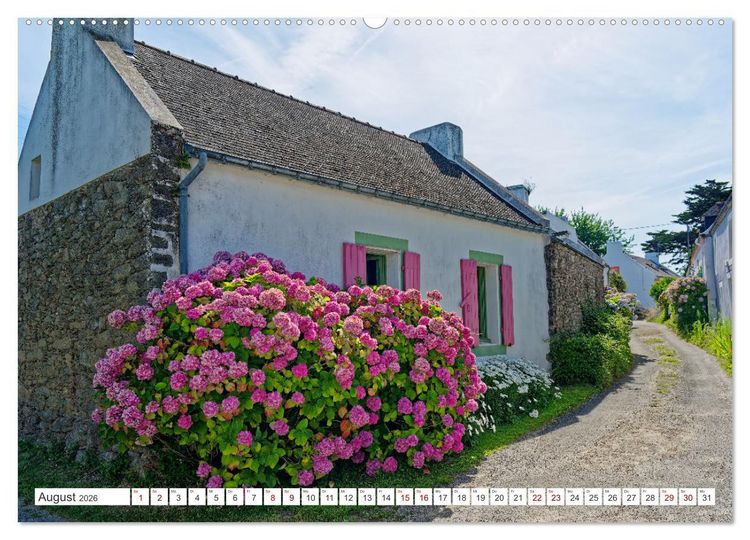 Produktbild: Belle Ile en Mer - Ein bretonisches Paradies (Wandkalender 2026 DIN A2 quer), CALVENDO Monatskalender