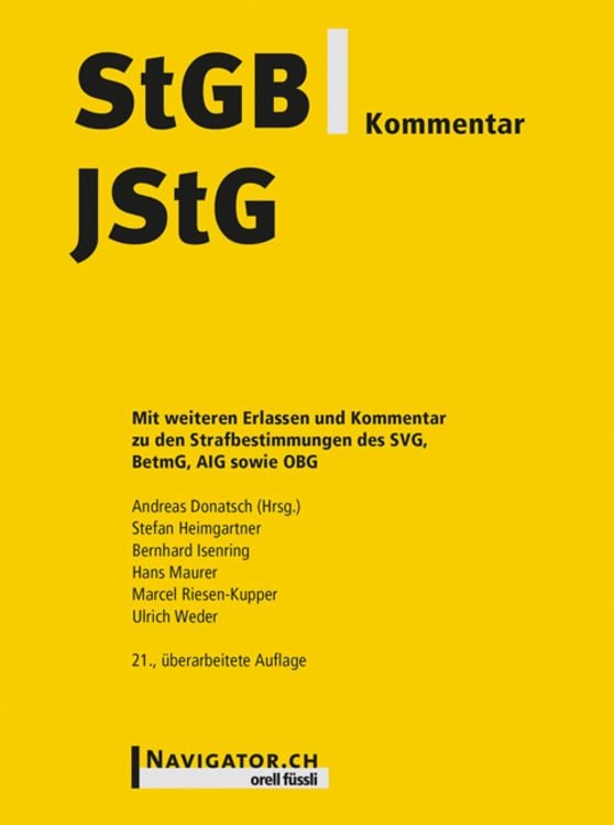 Produktbild: StGB/JStG Kommentar