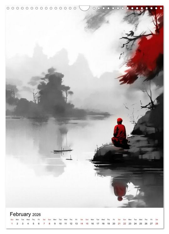 Produktbild: Zen Serenity (Wall Calendar 2026 DIN A3 portrait), CALVENDO 12 Month Wall Calendar