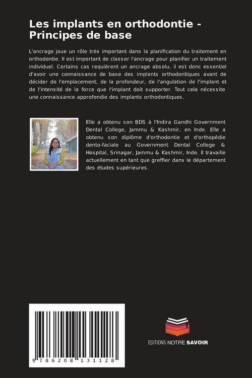 Produktbild: Les implants en orthodontie - Principes de base
