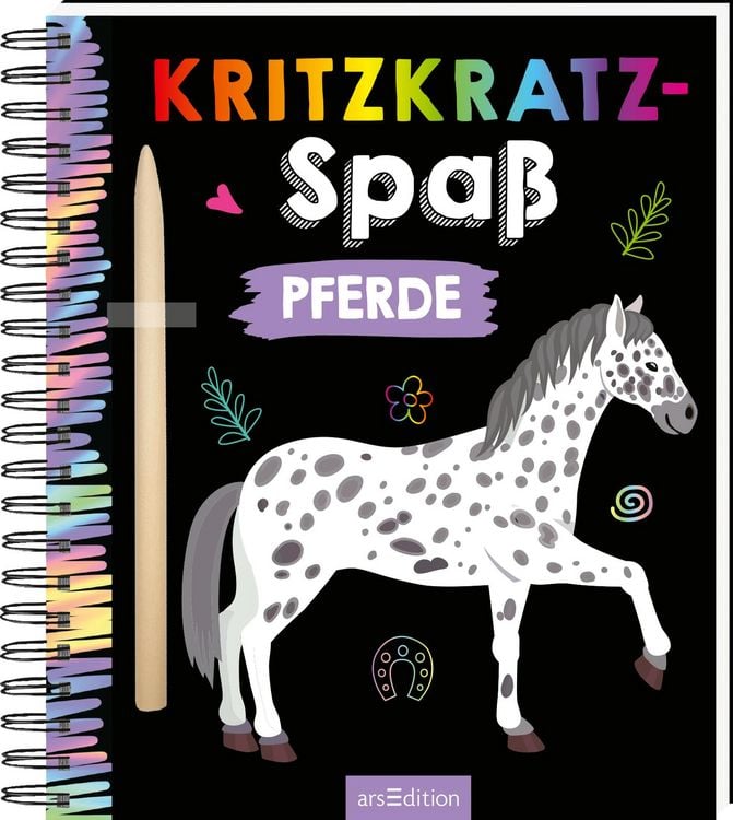 Produktbild: Kritzkratz-Spa&szlig; Pferde