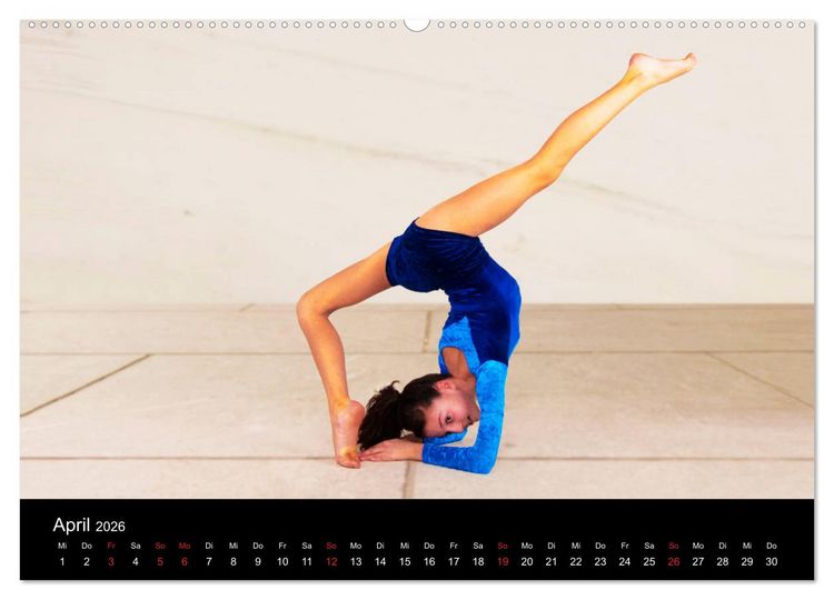 Produktbild: Rhythmische Sportgymnastik (hochwertiger Premium Wandkalender 2026 DIN A2 quer), Kunstdruck in Hochglanz