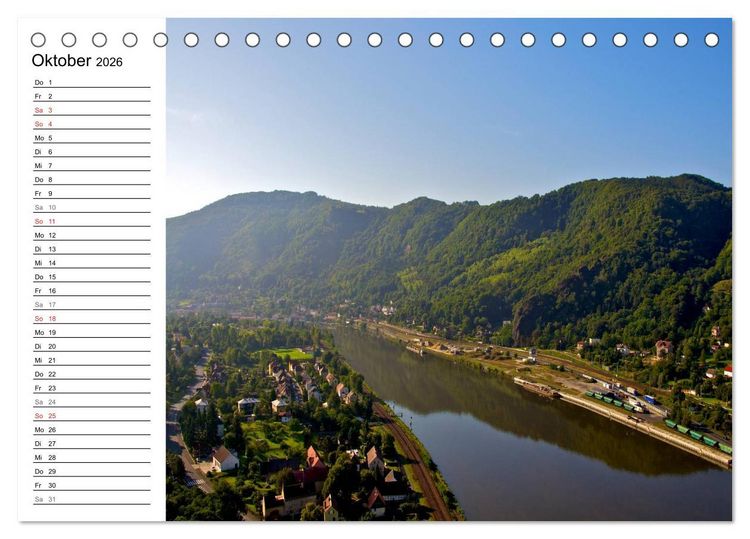 Produktbild: Tschechien - Die Burg Strekov (Tischkalender 2026 DIN A5 quer), CALVENDO Monatskalender