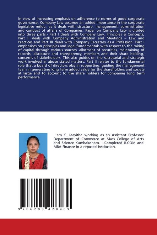 Produktbild: Company Law and Secretarial