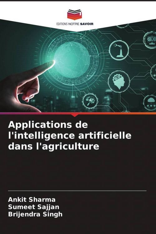 Produktbild: Applications de l'intelligence artificielle dans l'agriculture