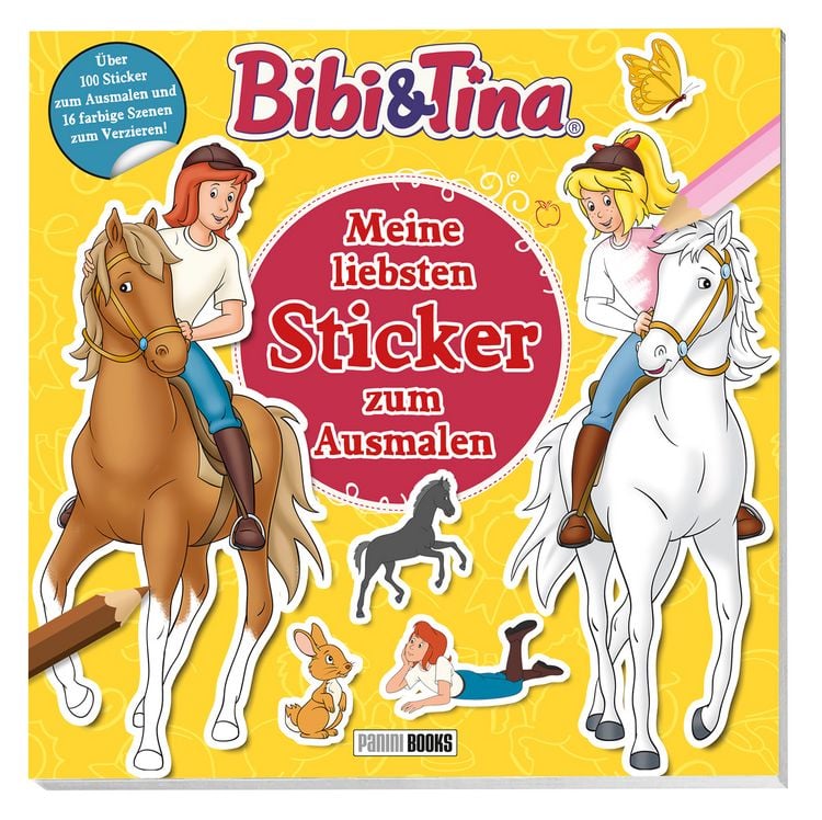 Produktbild: Bibi & Tina: Meine liebsten Sticker zum Ausmalen