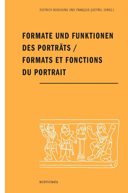 Produktbild: Formate und Funktionen des Portr&auml;ts / Formats et fonctions du portrait