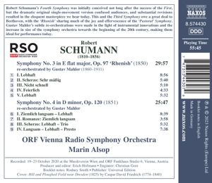 Produktbild: Sinfonien 3 & 4