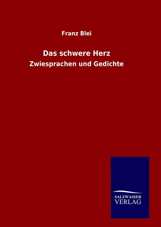 Produktbild: Das schwere Herz