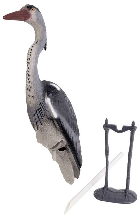 Produktbild: Gardigo Reiher-Attrappe Vogelvertreiber Funktionsart Abschreckung 1St.