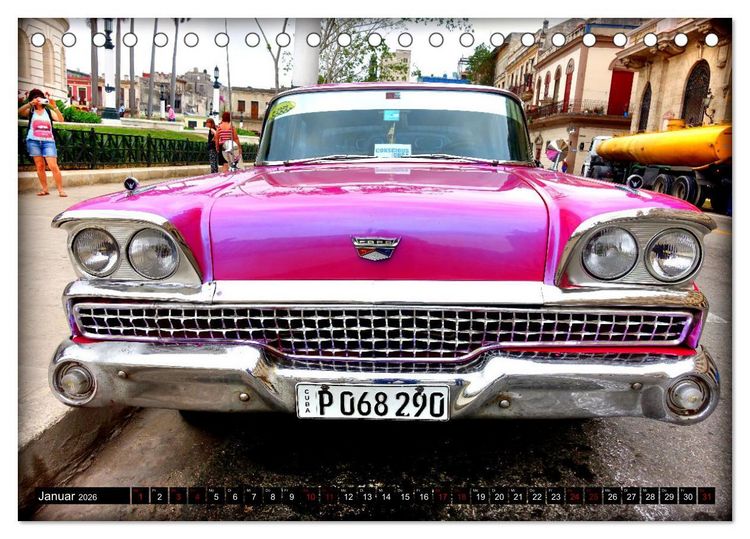 Produktbild: Galaxie '59 - Ein Spitzenmodell von Ford (Tischkalender 2026 DIN A5 quer), CALVENDO Monatskalender
