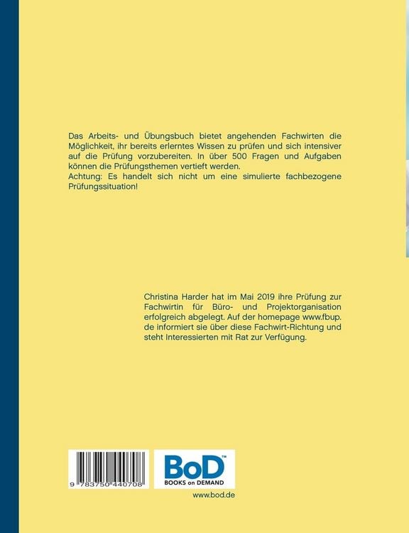 Produktbild: Fachwirt f&uuml;r B&uuml;ro- und Projektorganisation