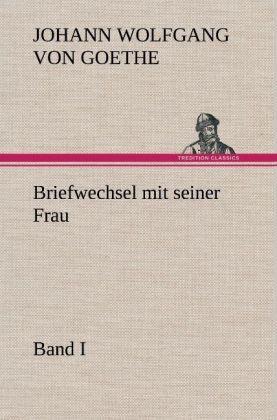Produktbild: Briefwechsel mit seiner Frau. Band I