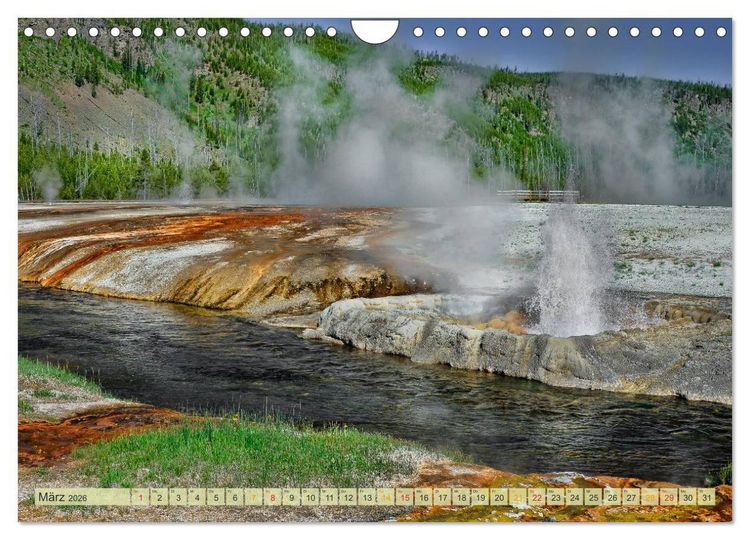 Produktbild: Nationalparks der USA - atemberaubend sch&ouml;n (Wandkalender 2026 DIN A4 quer), CALVENDO Monatskalender