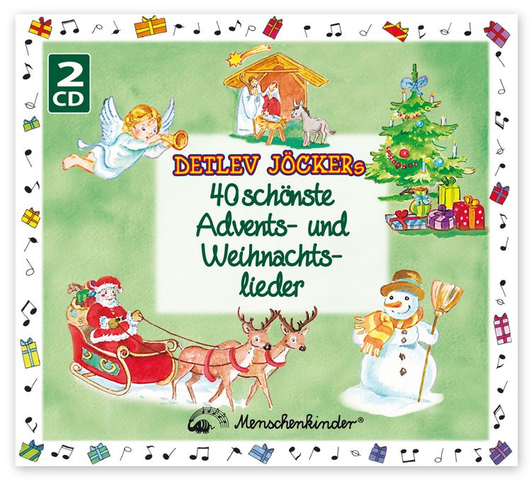 Produktbild: Detlev J&ouml;ckers 40 sch&ouml;nste Advents- und Weihnachtslieder