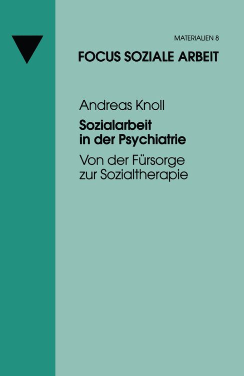 Produktbild: Sozialarbeit in der Psychiatrie