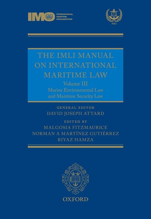Produktbild: The IMLI Manual on International Maritime Law