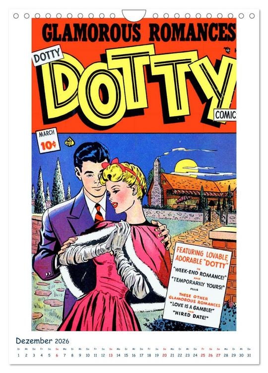 Produktbild: Love and Drama (Wandkalender 2026 DIN A4 hoch), CALVENDO Monatskalender